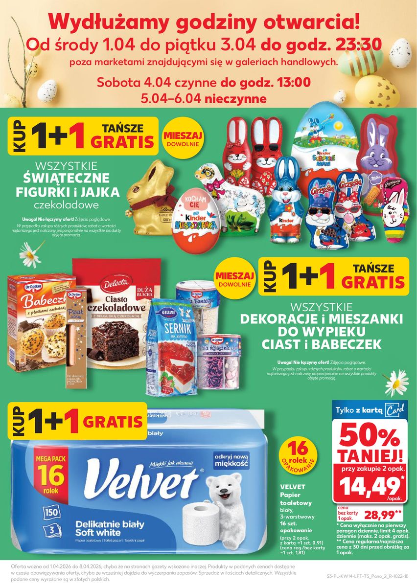 Kaufland gazetka promocyjna 01.04-08.04.2026 — strona 3 z 66