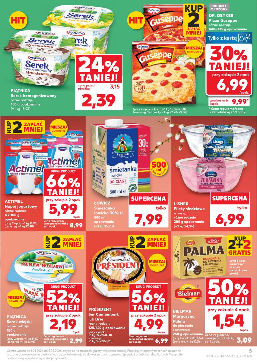 Kaufland gazetka promocyjna 01.04-08.04.2026 — strona 5 z 66