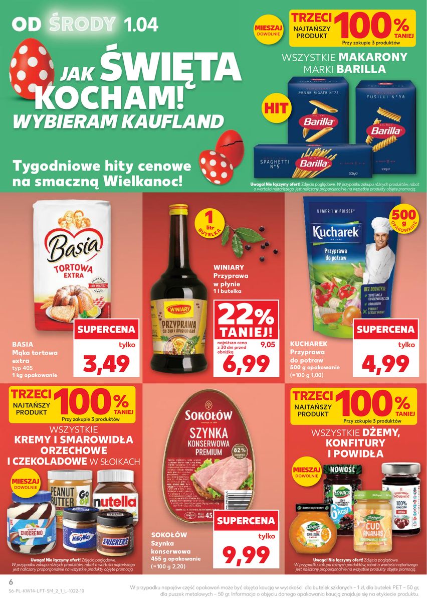 Kaufland gazetka promocyjna 01.04-08.04.2026 — strona 6 z 66