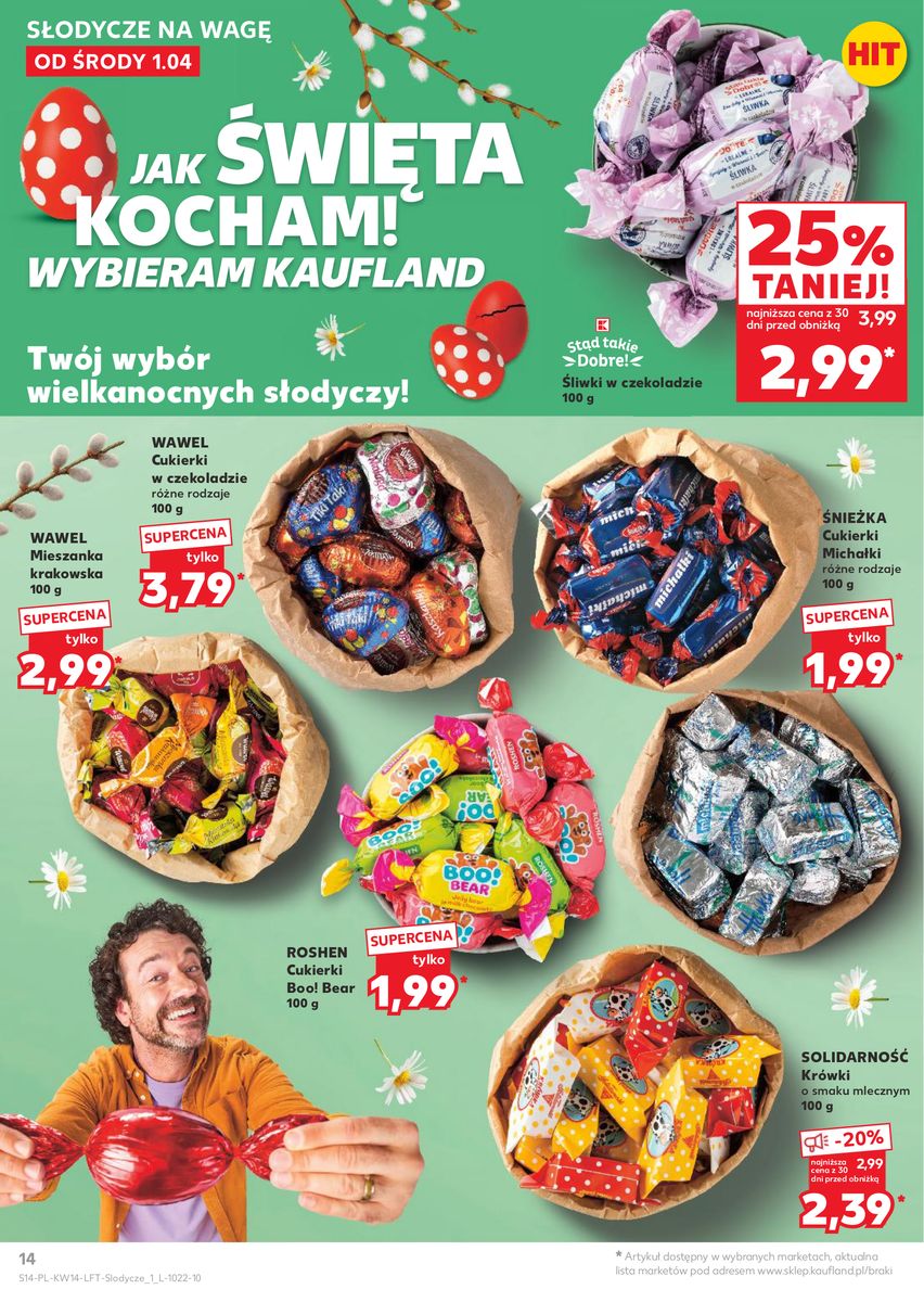 Kaufland gazetka promocyjna 01.04-08.04.2026 — strona 14 z 66