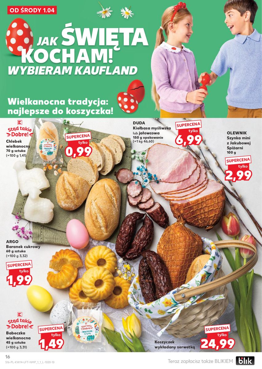 Kaufland gazetka promocyjna 01.04-08.04.2026 — strona 16 z 66