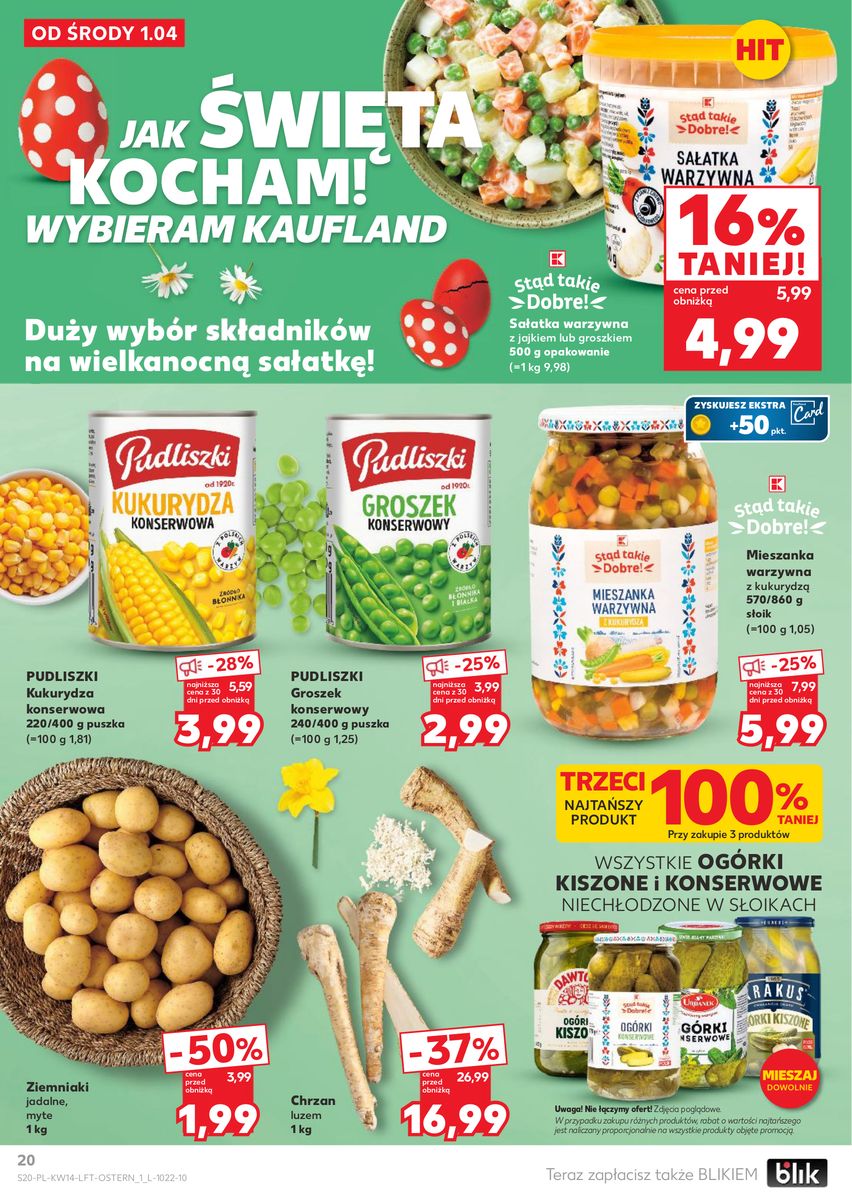 Kaufland gazetka promocyjna 01.04-08.04.2026 — strona 20 z 66