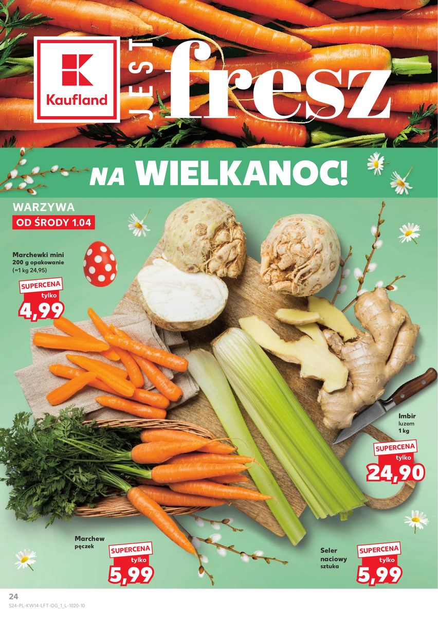 Kaufland gazetka promocyjna 01.04-08.04.2026 — strona 24 z 66