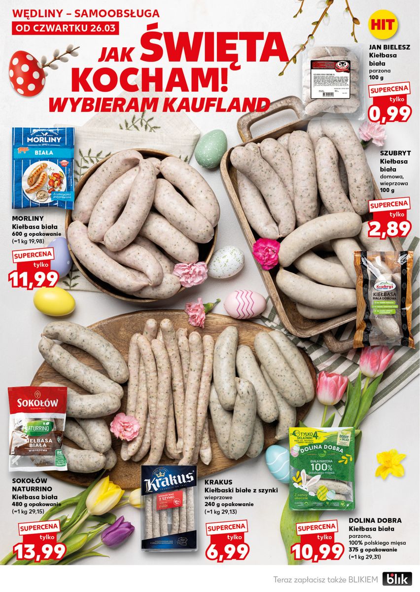 Kiełbasa biała parzona