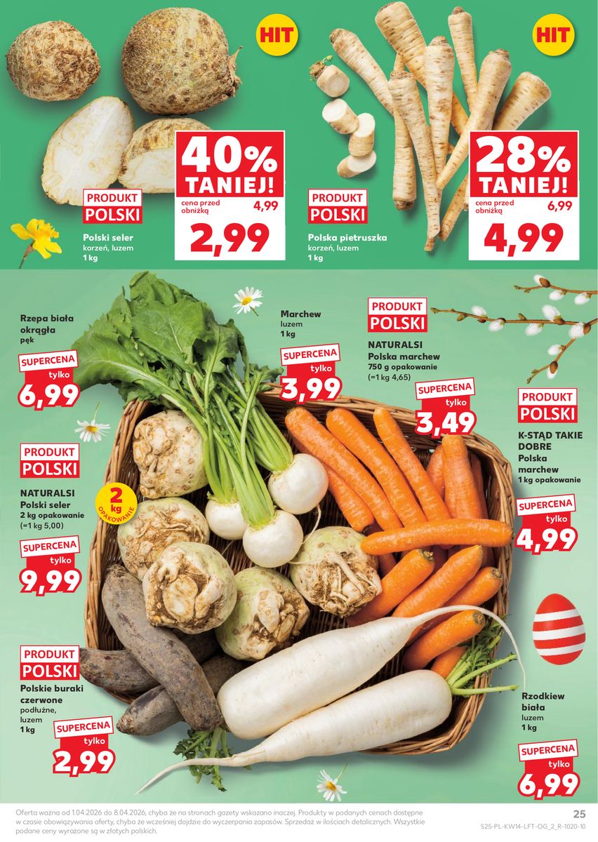 Kaufland gazetka promocyjna 01.04-08.04.2026 — strona 25 z 66
