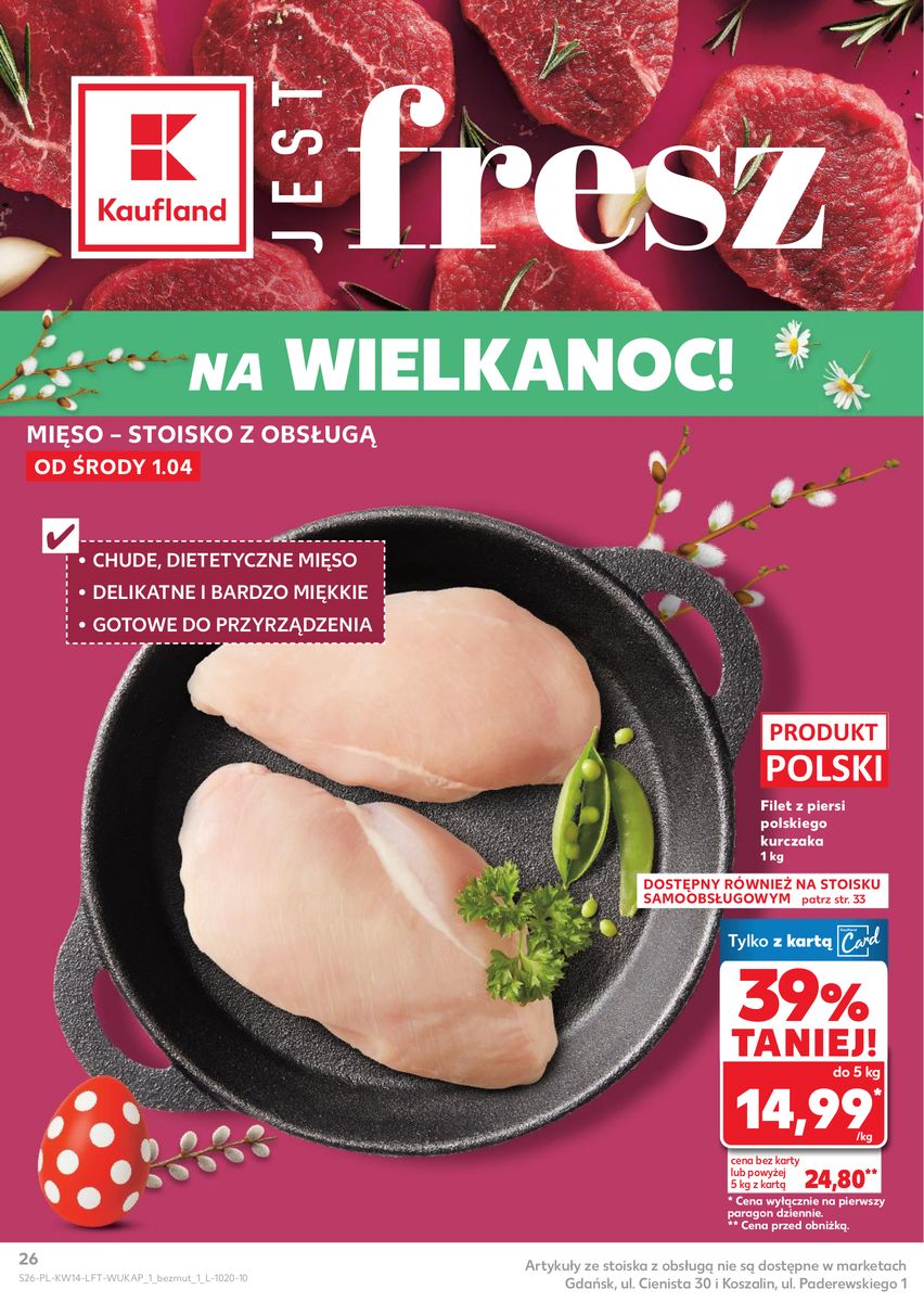 Kaufland gazetka promocyjna 01.04-08.04.2026 — strona 26 z 66