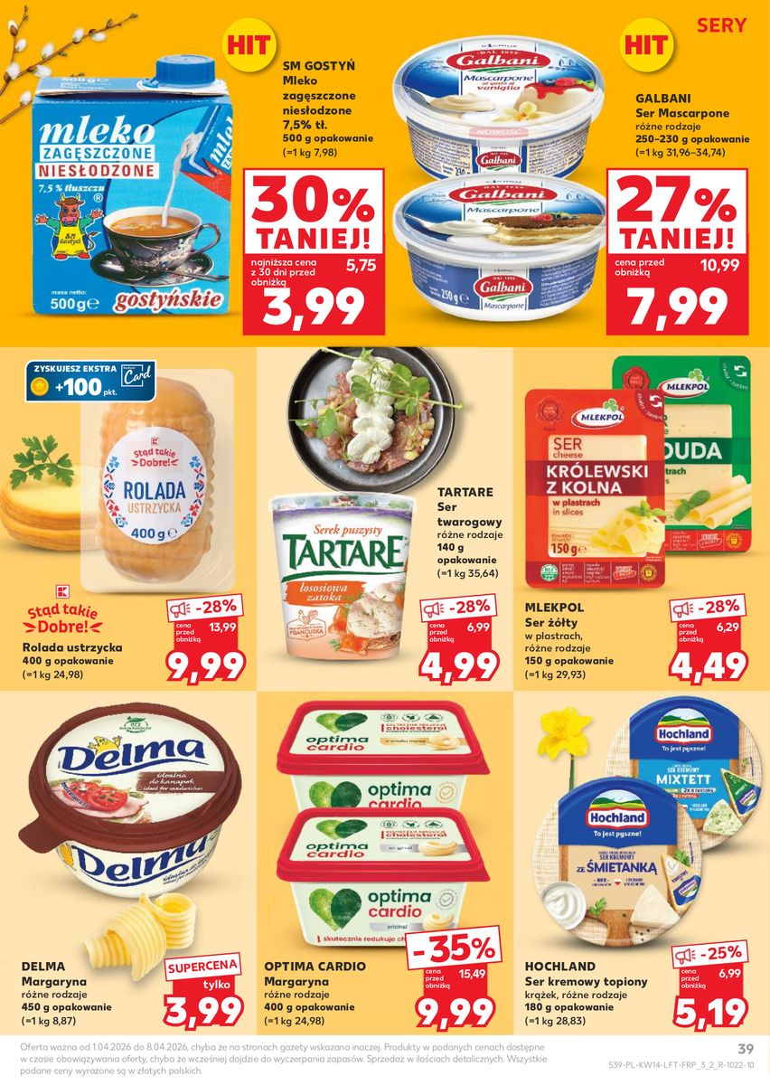 Kaufland gazetka promocyjna 01.04-08.04.2026 — strona 39 z 66