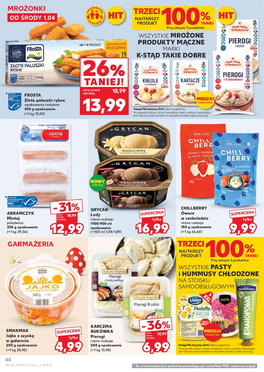 Kaufland gazetka promocyjna 01.04-08.04.2026 — strona 40 z 66