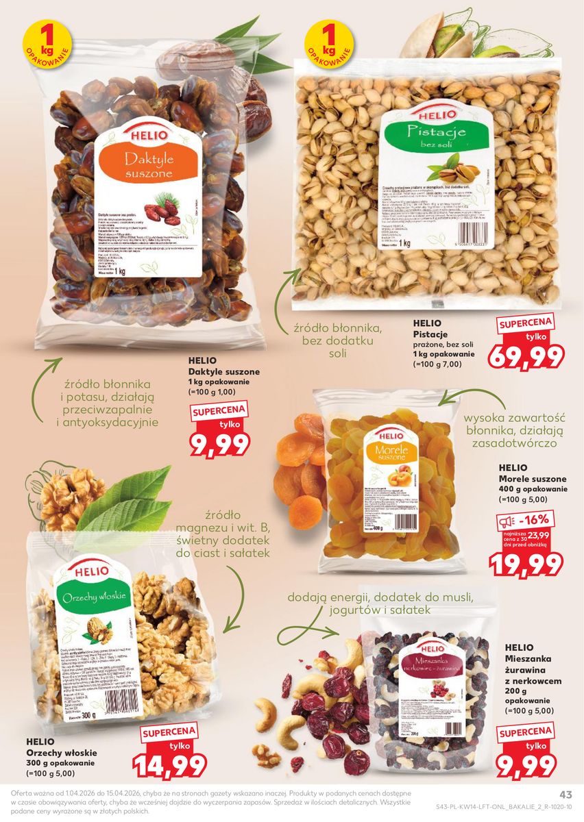 Kaufland gazetka promocyjna 01.04-08.04.2026 — strona 43 z 66