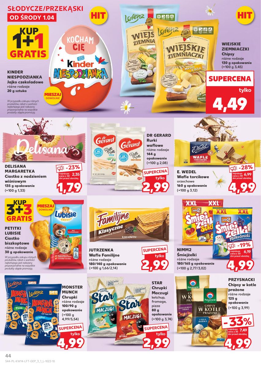 Kaufland gazetka promocyjna 01.04-08.04.2026 — strona 44 z 66