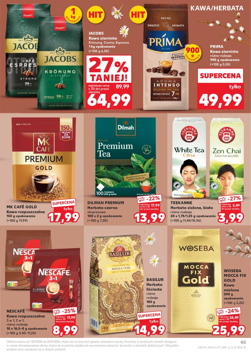Kaufland gazetka promocyjna 01.04-08.04.2026 — strona 45 z 66