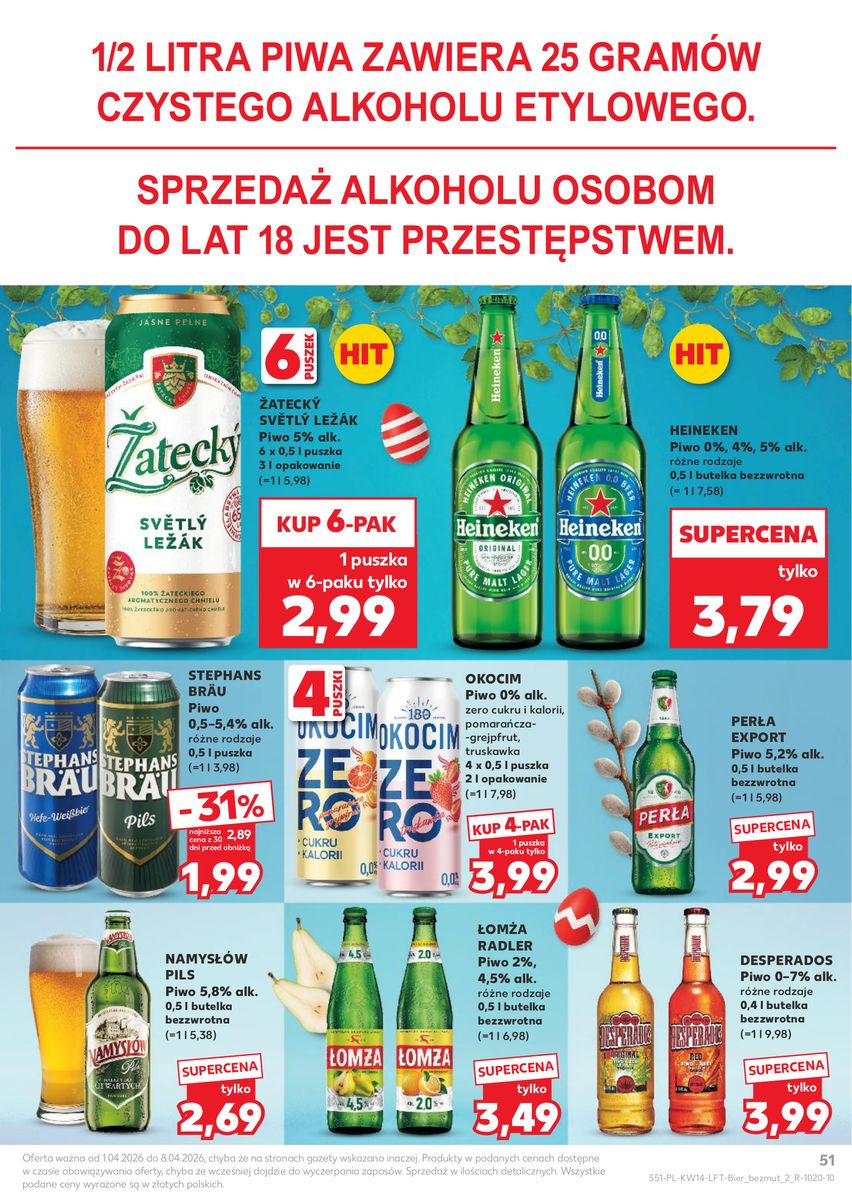 Kaufland gazetka promocyjna 01.04-08.04.2026 — strona 51 z 66
