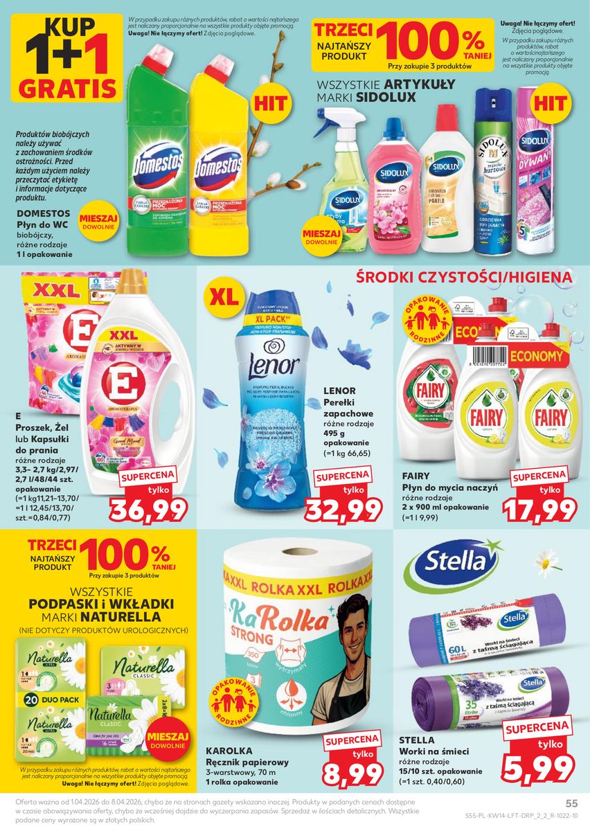 Kaufland gazetka promocyjna 01.04-08.04.2026 — strona 55 z 66