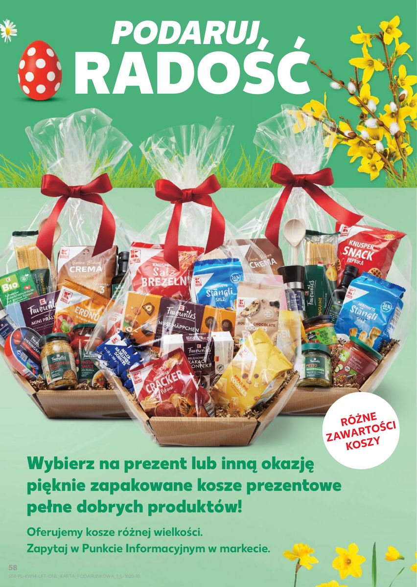 Kaufland gazetka promocyjna 01.04-08.04.2026 — strona 58 z 66