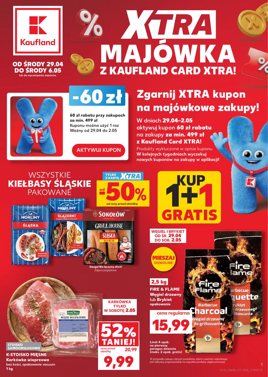 Kaufland gazetka promocyjna 29.04-06.05.2026 — strona 1 z 70