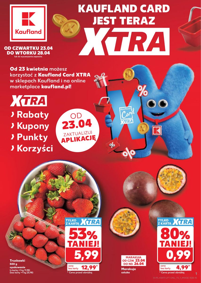 Kaufland gazetka promocyjna 23.04-28.04.2026 — strona 1 z 72