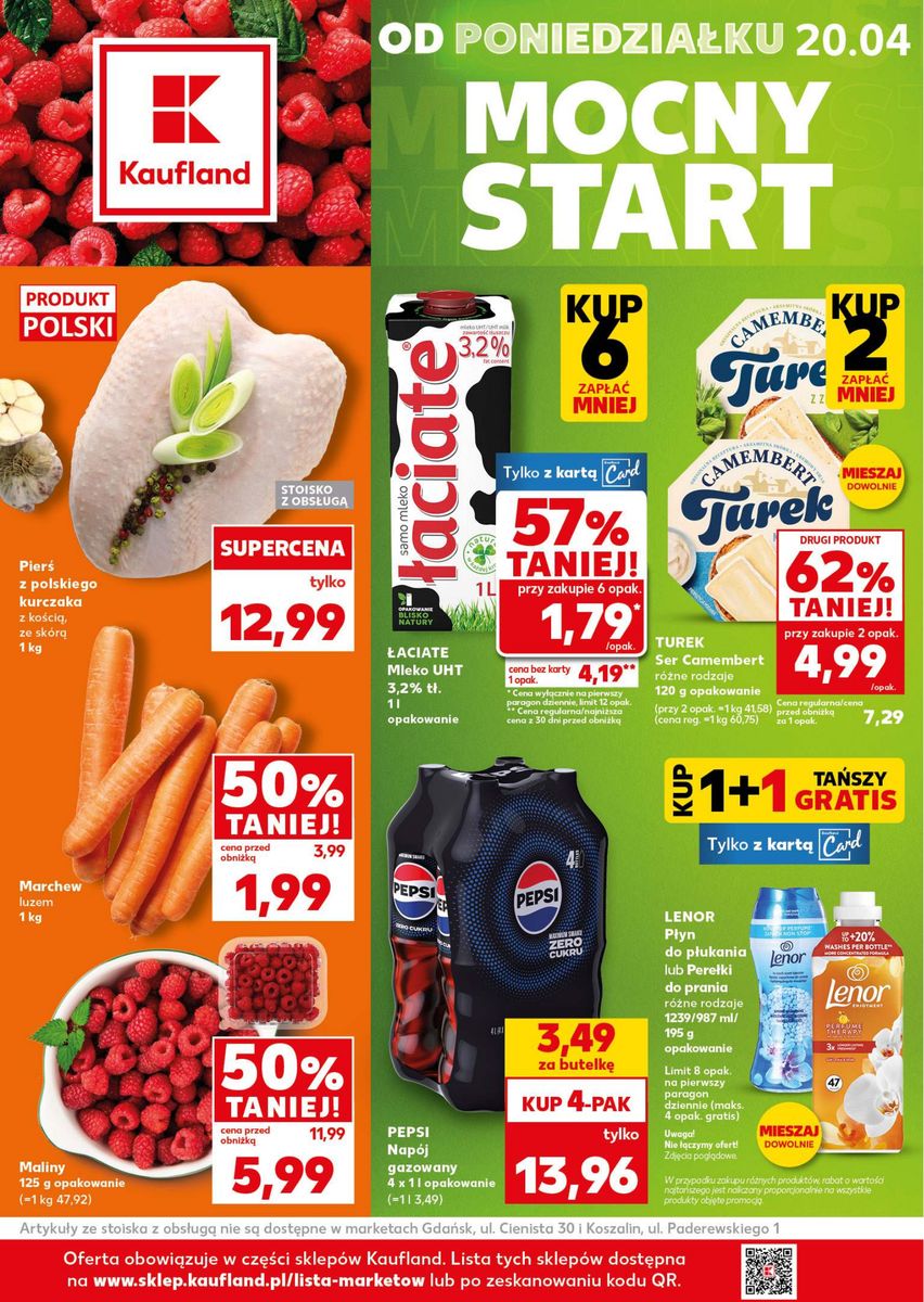Kaufland gazetka promocyjna 20.04-22.04.2026 — strona 1 z 34