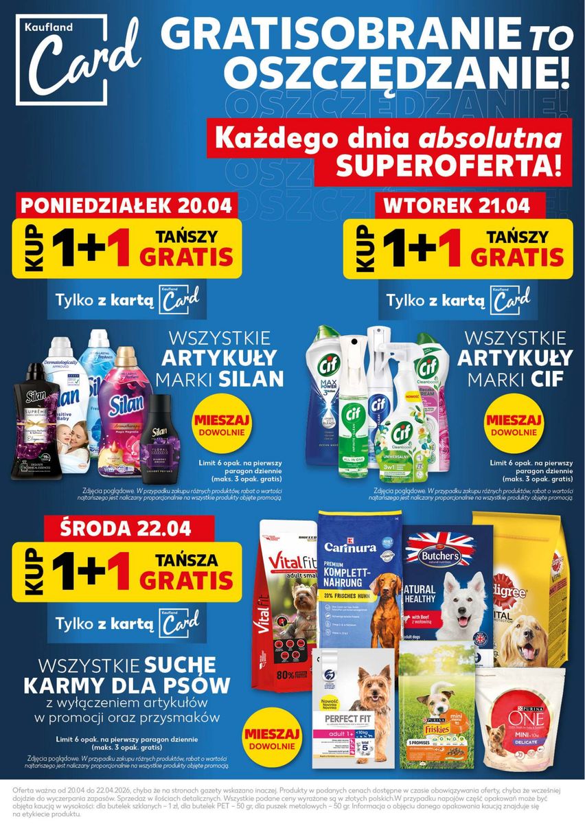 Kaufland gazetka promocyjna 20.04-22.04.2026 — strona 3 z 34