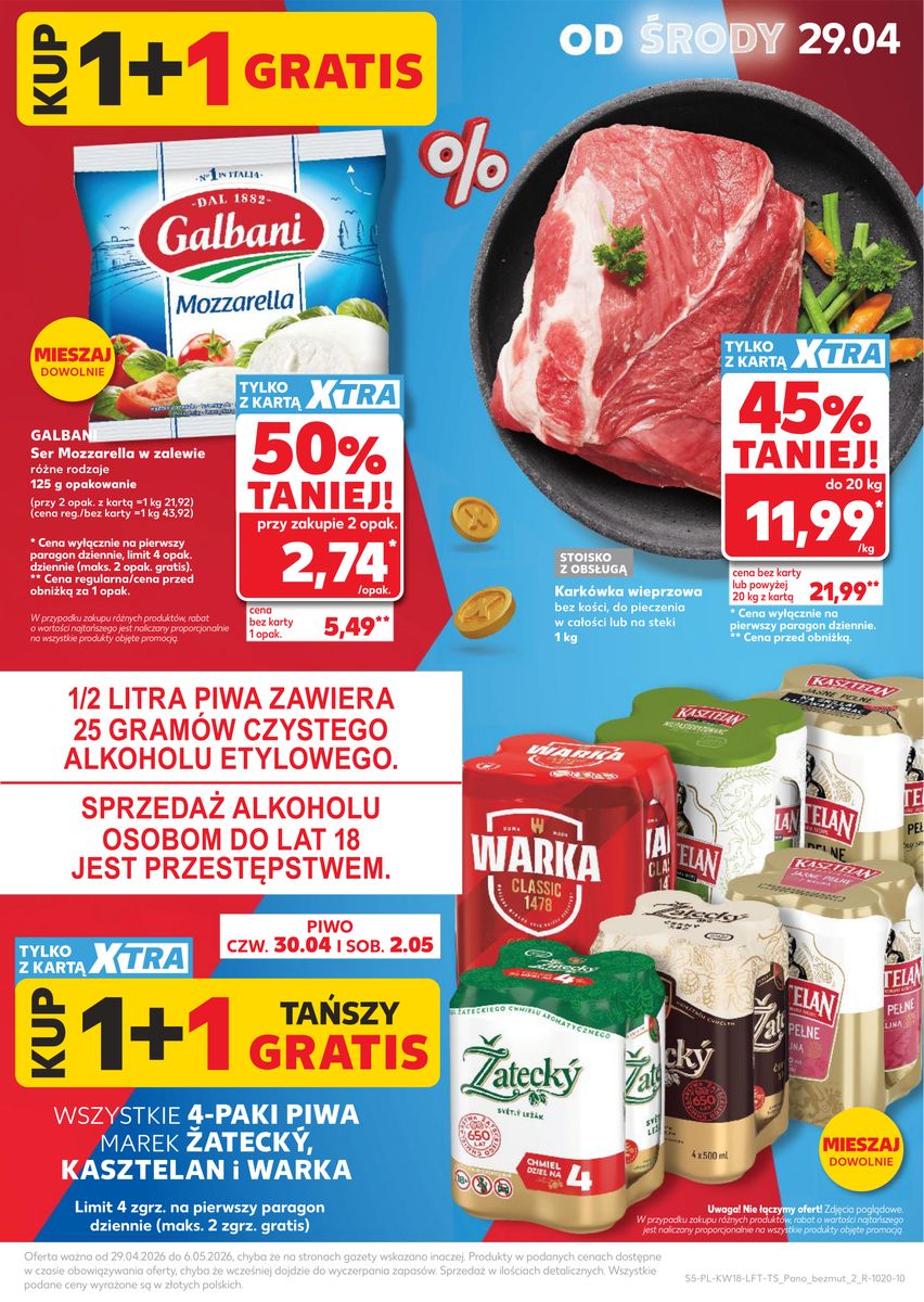 Kaufland gazetka promocyjna 29.04-06.05.2026 — strona 5 z 70