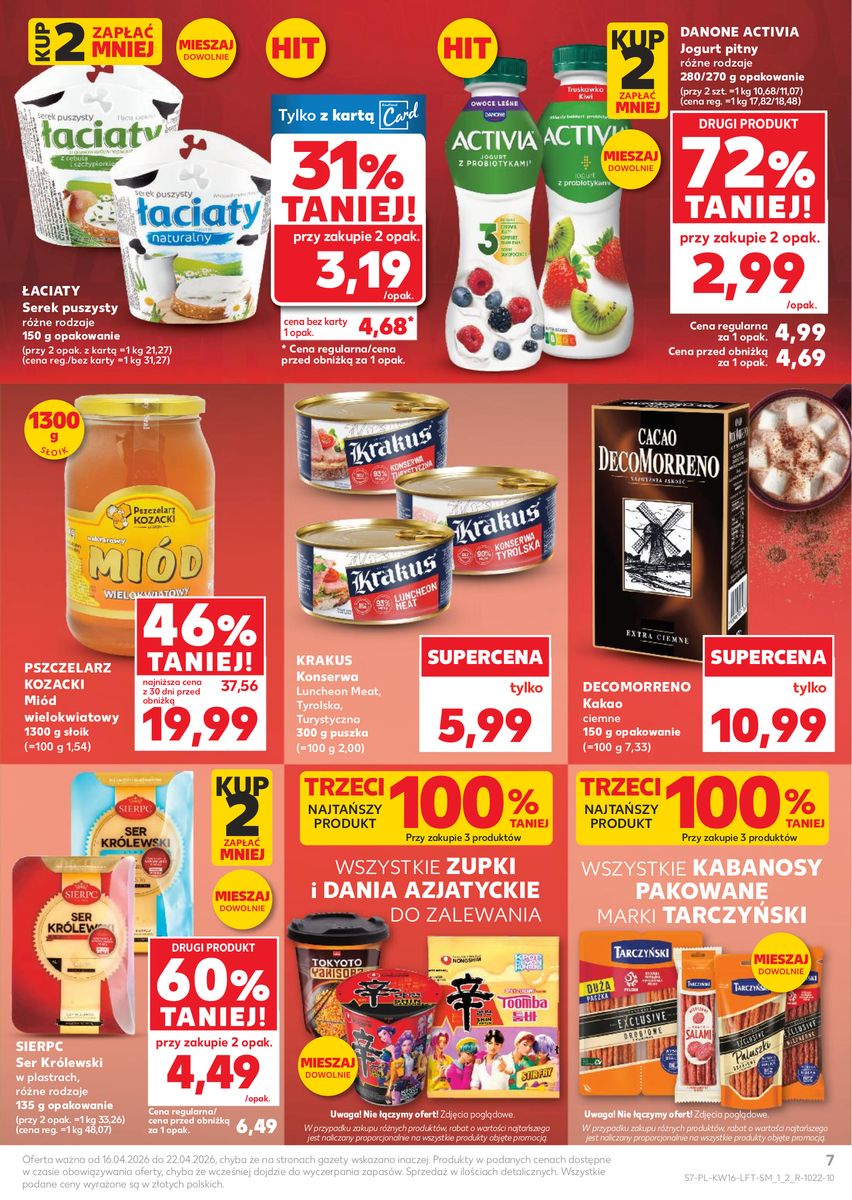 Kaufland gazetka promocyjna 16.04-22.04.2026 — strona 7 z 64