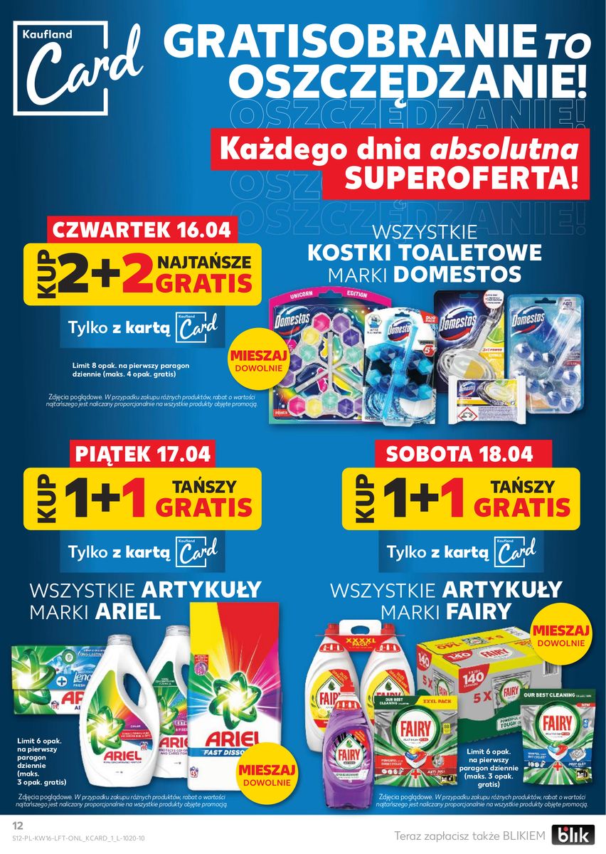 Kaufland gazetka promocyjna 16.04-22.04.2026 — strona 12 z 64