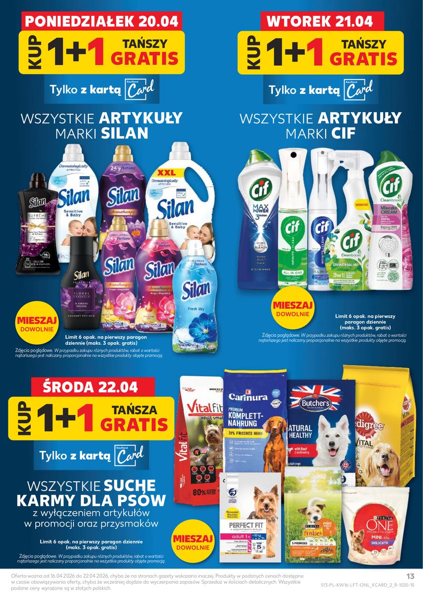 Kaufland gazetka promocyjna 16.04-22.04.2026 — strona 13 z 64