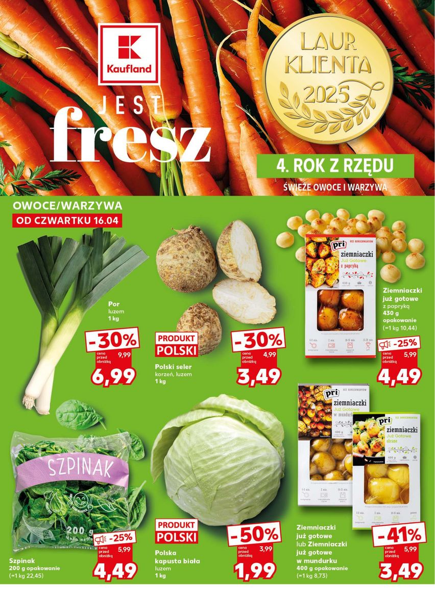 Kaufland gazetka promocyjna 20.04-22.04.2026 — strona 14 z 34