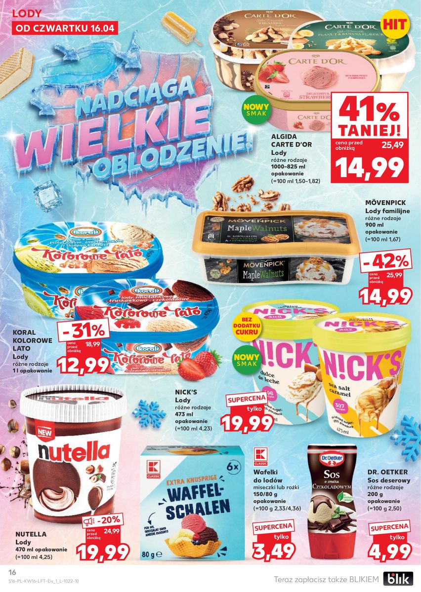 Kaufland gazetka promocyjna 16.04-22.04.2026 — strona 16 z 64