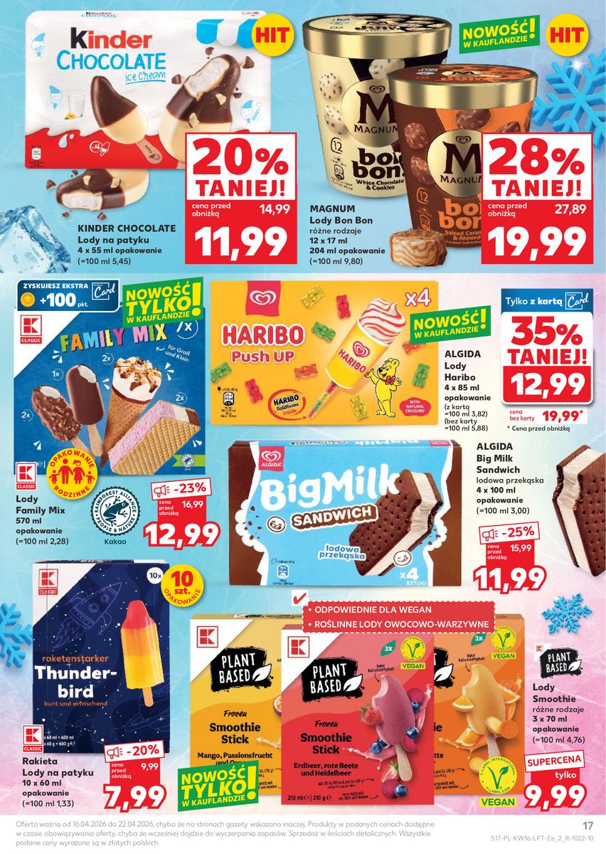 Kaufland gazetka promocyjna 16.04-22.04.2026 — strona 17 z 64