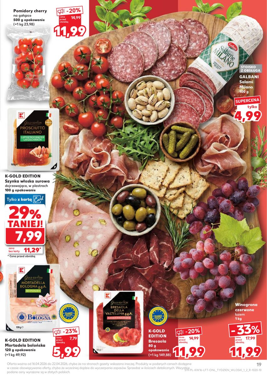 Kaufland gazetka promocyjna 16.04-22.04.2026 — strona 19 z 64