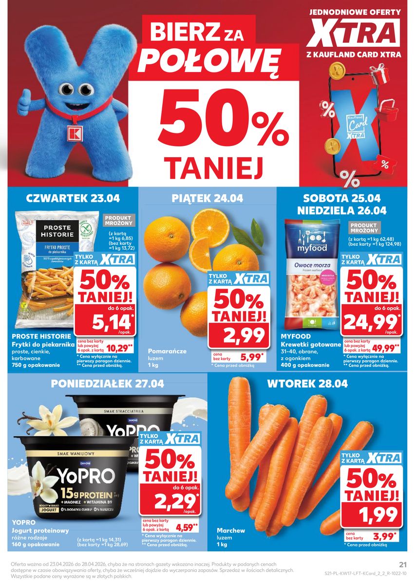 Kaufland gazetka promocyjna 23.04-28.04.2026 — strona 21 z 72
