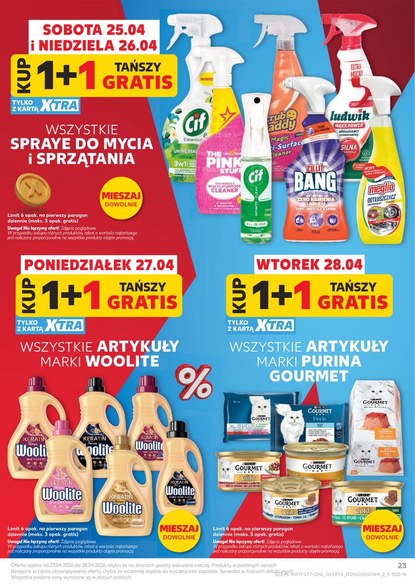 Kaufland gazetka promocyjna 23.04-28.04.2026 — strona 23 z 72