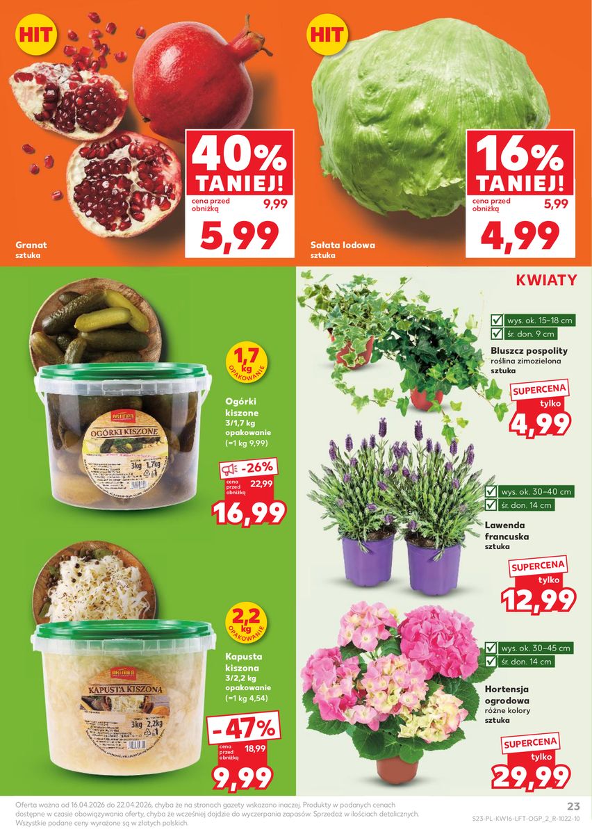 Kaufland gazetka promocyjna 16.04-22.04.2026 — strona 23 z 64