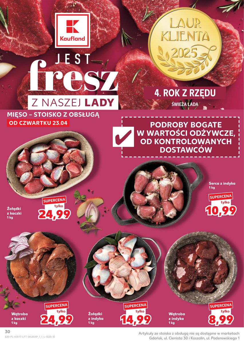 Kaufland gazetka promocyjna 23.04-28.04.2026 — strona 30 z 72