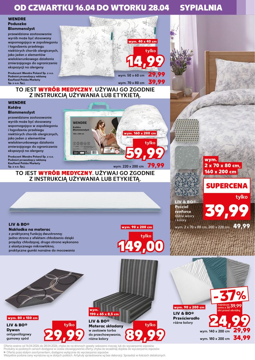 Kaufland gazetka promocyjna 20.04-22.04.2026 — strona 31 z 34