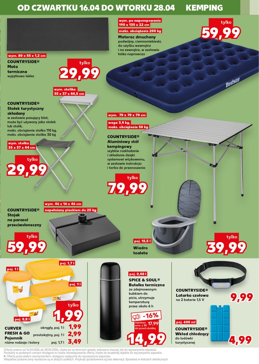 Kaufland gazetka promocyjna 20.04-22.04.2026 — strona 33 z 34