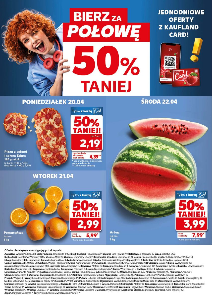 Kaufland gazetka promocyjna 20.04-22.04.2026 — strona 34 z 34