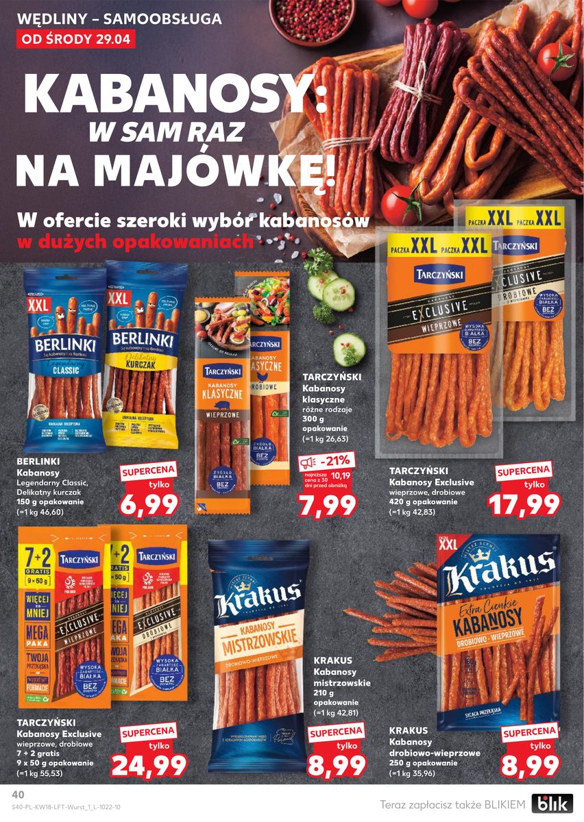 Kaufland gazetka promocyjna 29.04-06.05.2026 — strona 40 z 70