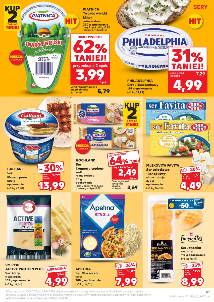 Kaufland gazetka promocyjna 16.04-22.04.2026 — strona 41 z 64