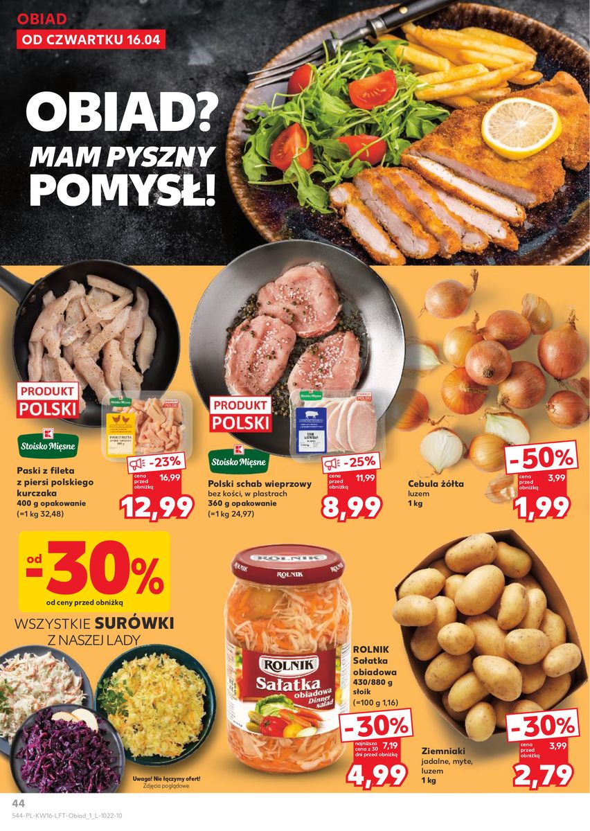 Kaufland gazetka promocyjna 16.04-22.04.2026 — strona 44 z 64