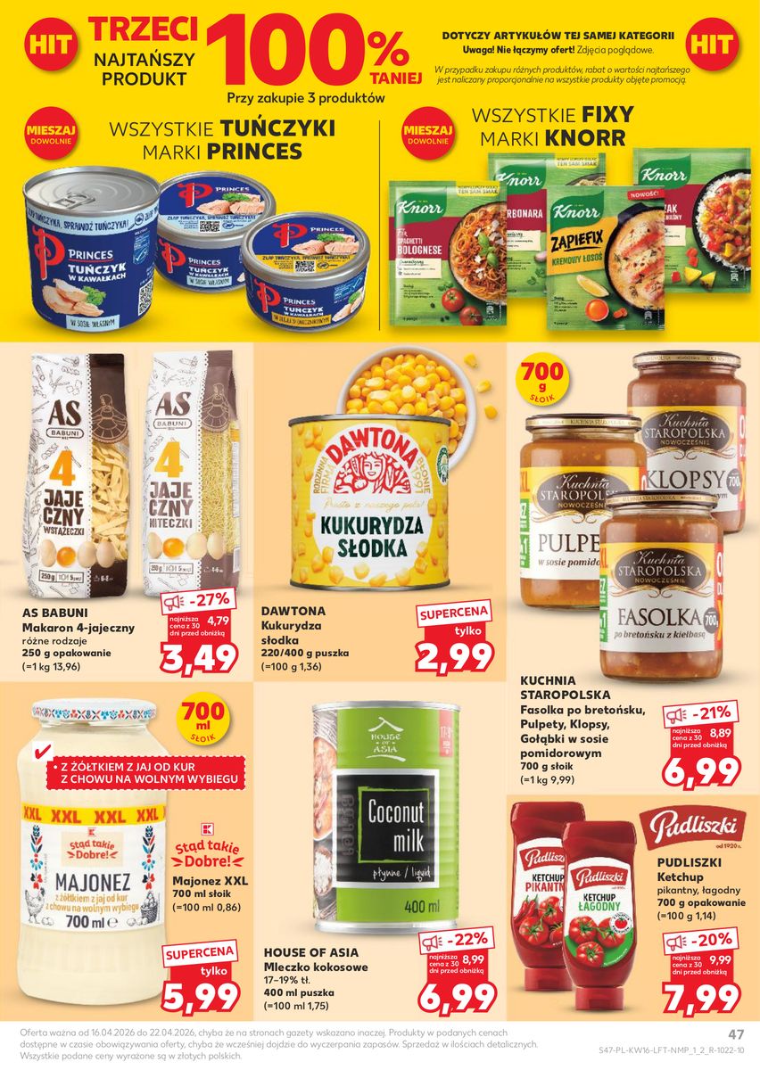 Kaufland gazetka promocyjna 16.04-22.04.2026 — strona 47 z 64