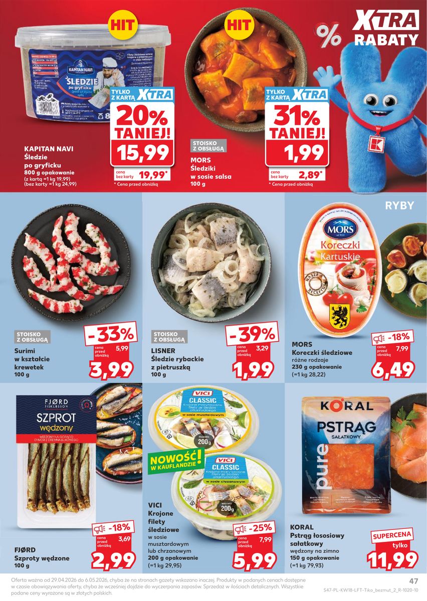 Kaufland gazetka promocyjna 29.04-06.05.2026 — strona 47 z 70