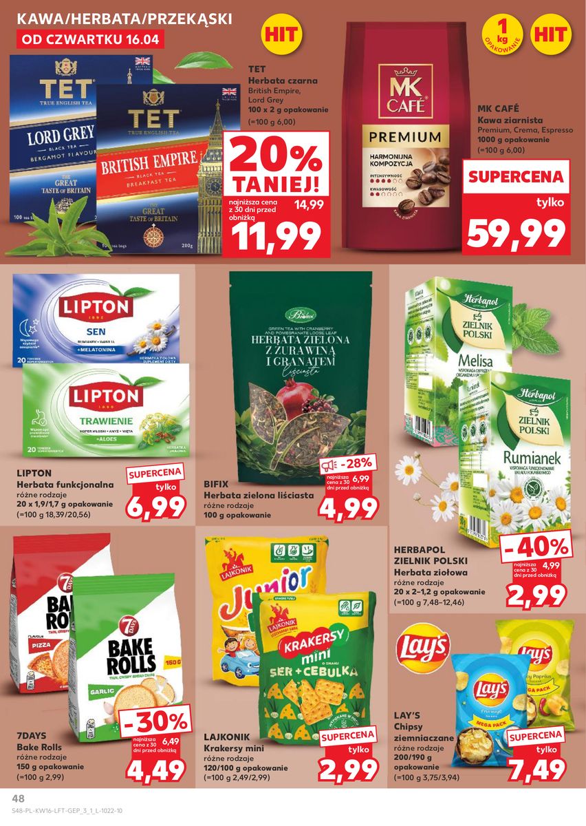 Kaufland gazetka promocyjna 16.04-22.04.2026 — strona 48 z 64