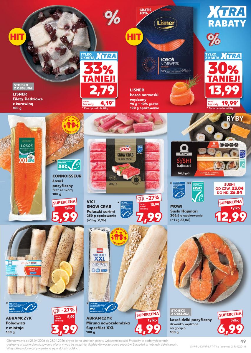 Kaufland gazetka promocyjna 23.04-28.04.2026 — strona 49 z 72