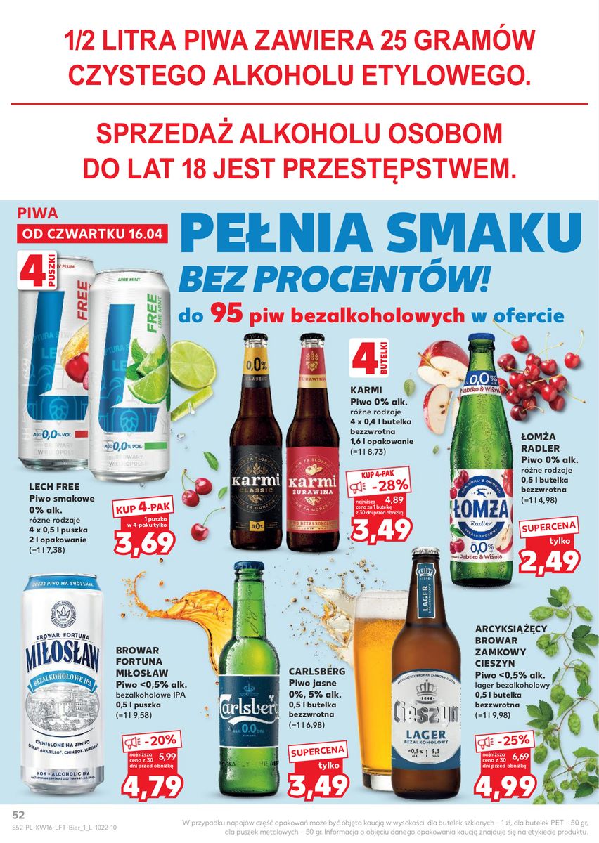 Kaufland gazetka promocyjna 16.04-22.04.2026 — strona 52 z 64