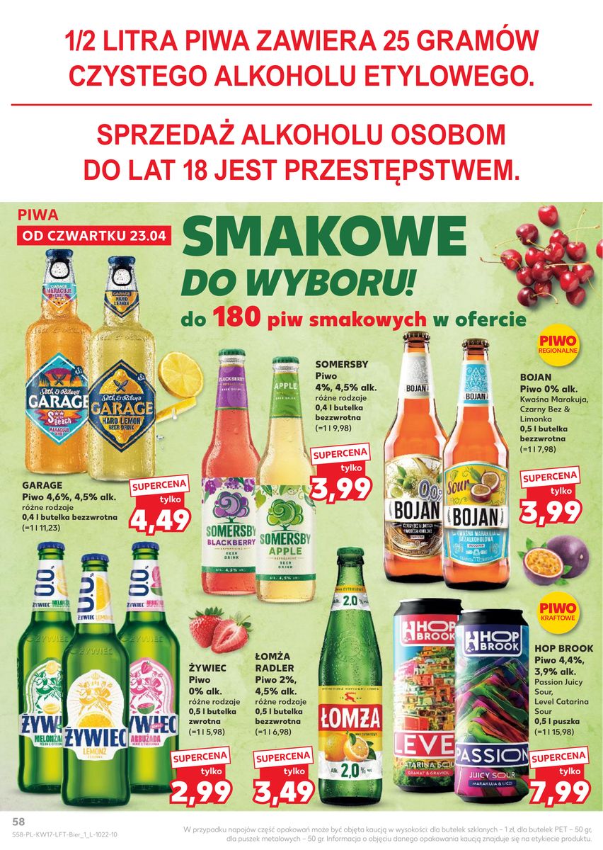 Kaufland gazetka promocyjna 23.04-28.04.2026 — strona 58 z 72