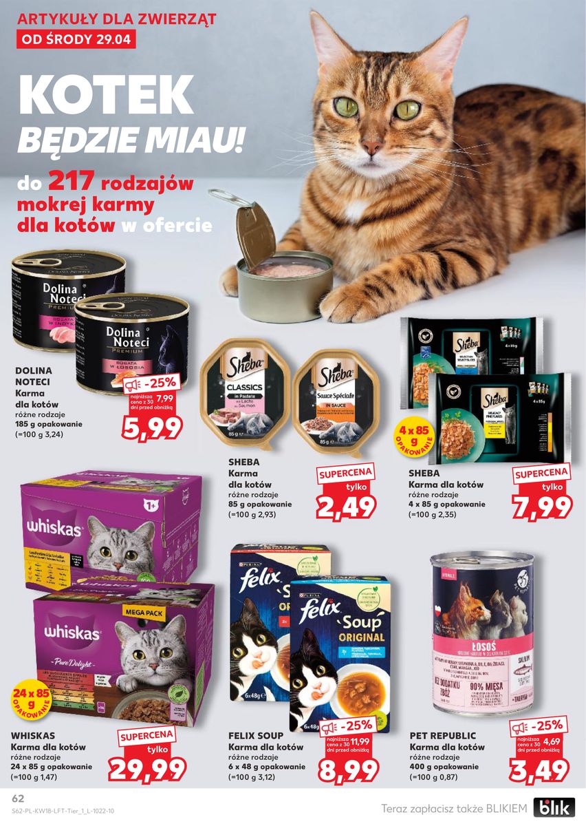 Kaufland gazetka promocyjna 29.04-06.05.2026 — strona 62 z 70