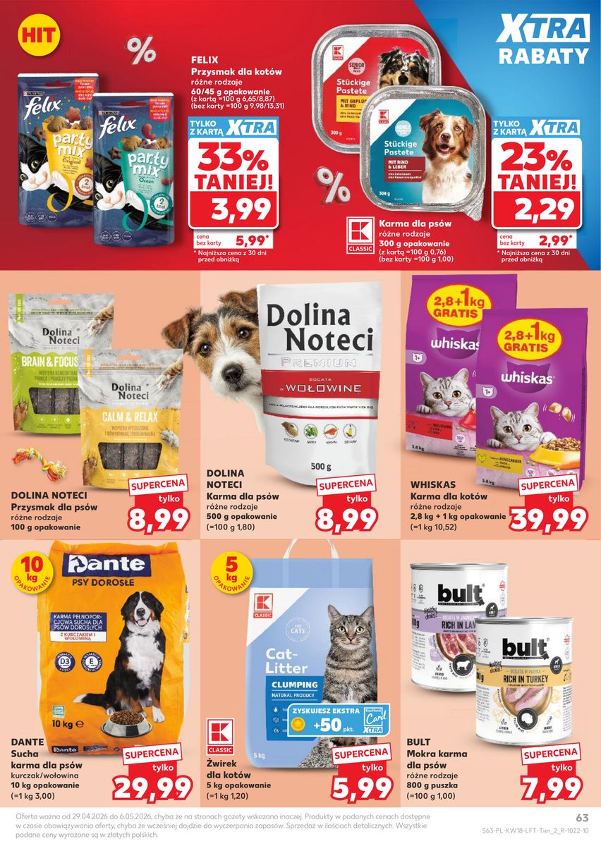 Kaufland gazetka promocyjna 29.04-06.05.2026 — strona 63 z 70