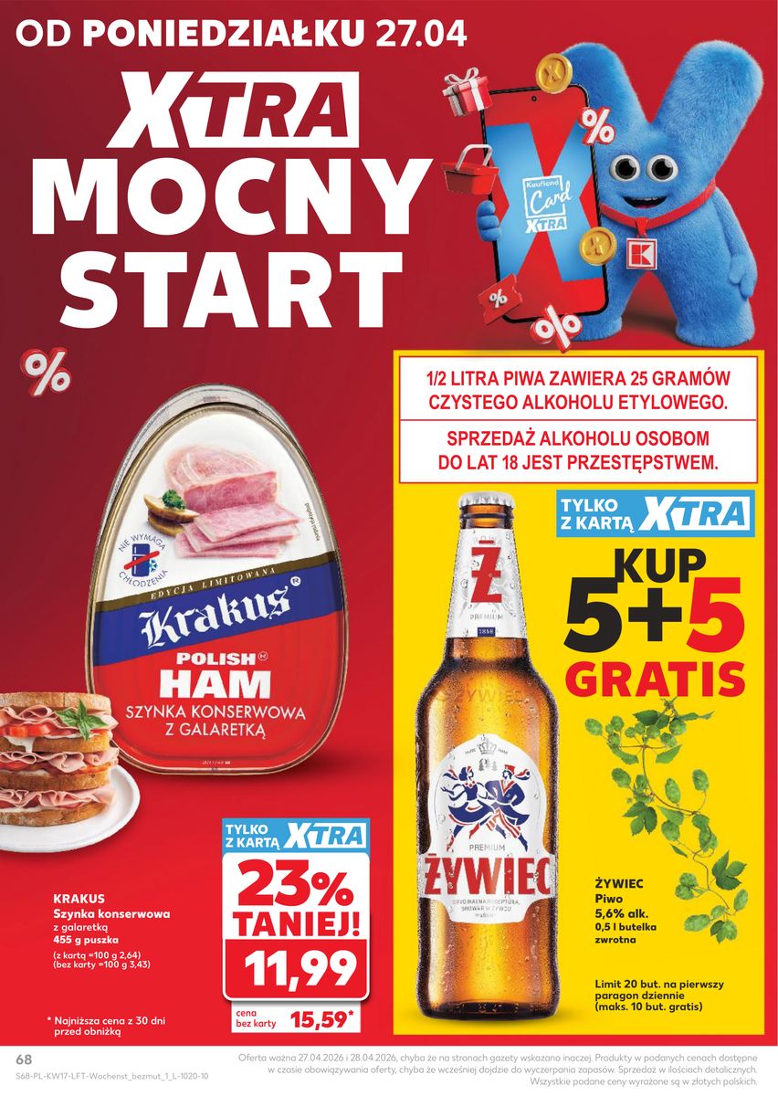Kaufland gazetka promocyjna 23.04-28.04.2026 — strona 68 z 72