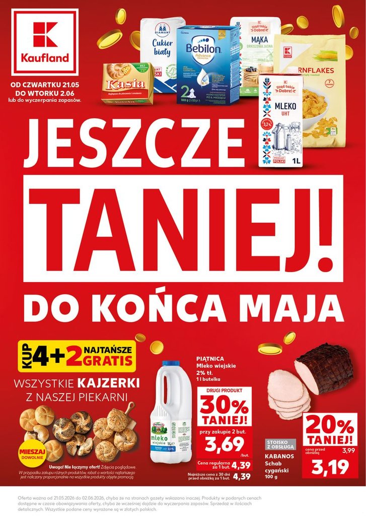 Kaufland gazetka promocyjna 21.05-02.06.2026 — strona 1 z 10